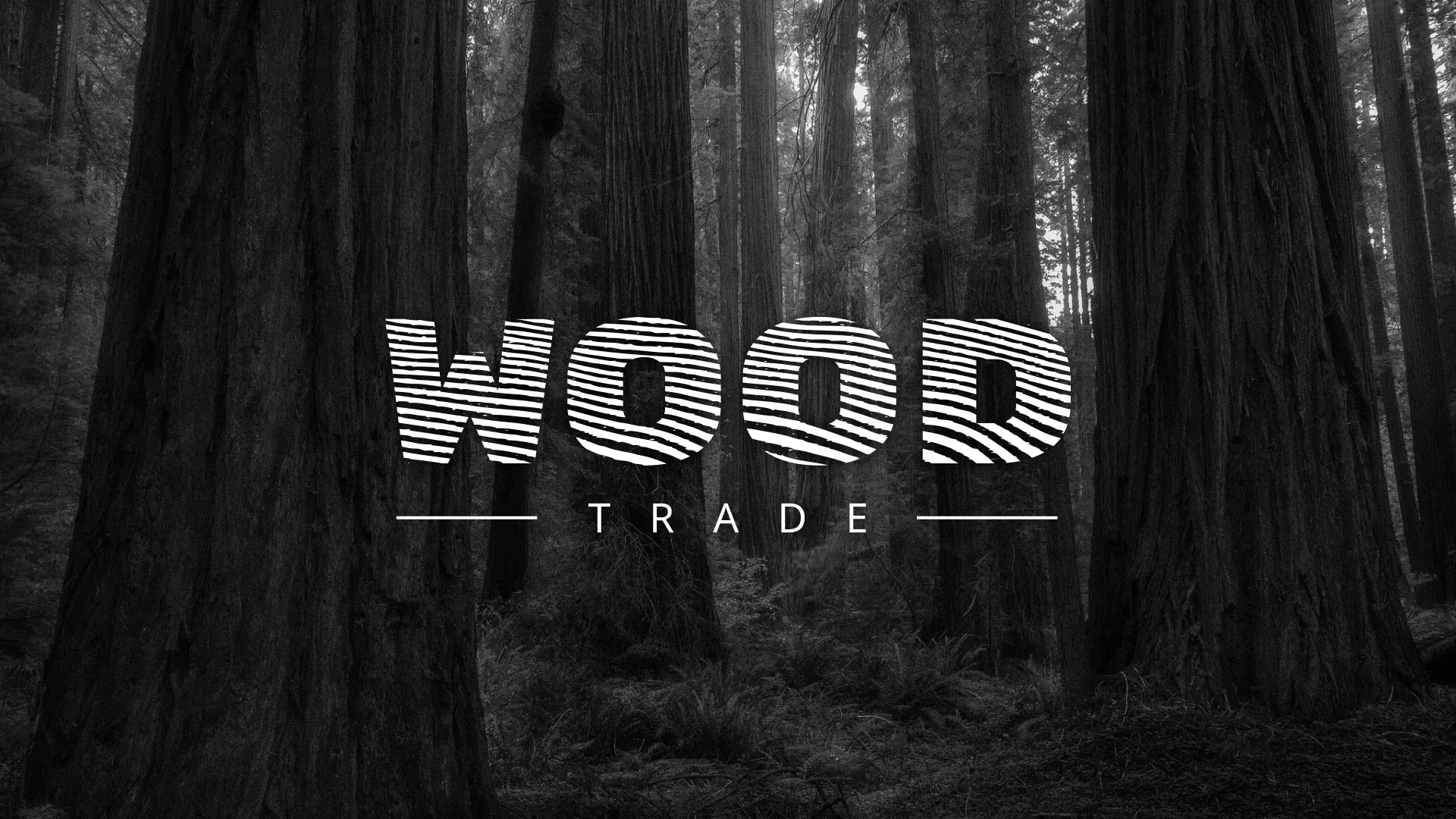 Разработка логотипа для компании «Wood Trade» в Сольцах